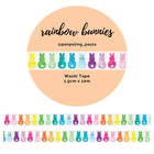 Washi tape 15 mm - Penpaling Paula - Rainbow Bunnies - 1 - Penpaling Paula - Tidformera