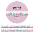 Washi tape 15 mm - Penpaling Paula - Seaweed - 1 - Penpaling Paula - Tidformera