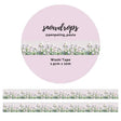 Washi tape 15 mm - Penpaling Paula - Snowdrops - 1 - Penpaling Paula - Tidformera
