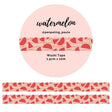 Washi tape 15 mm - Penpaling Paula - Watermelon - 1 - Penpaling Paula - Tidformera