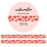 Washi tape 15 mm - Penpaling Paula - Watermelon - 1 - Penpaling Paula - Tidformera