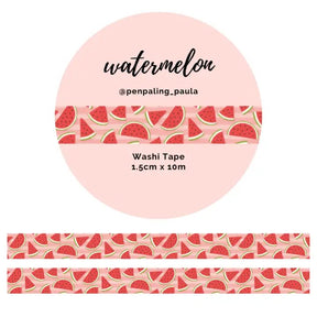 Washi tape 15 mm - Penpaling Paula - Watermelon - 1 - Penpaling Paula - Tidformera