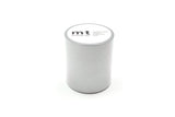 Washi Tape - 5 cm - Silver - 2 - MT masking tape - Tidformera