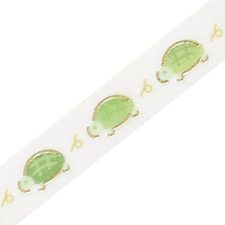 Washi Tape 5 mm - Running Turtle - 3 - BGM - Tidformera