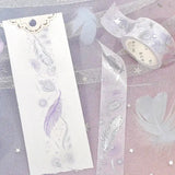 Washi Tape Black Day - Wing - 4 - BGM - Tidformera