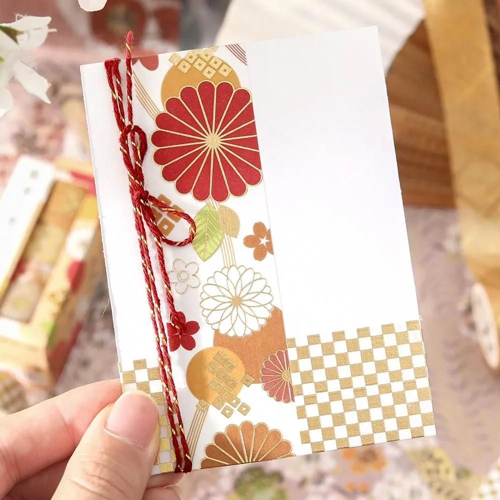 Washi tape Color of japanese clothing 3 - pack - A gorgeous - 5 - BGM - Tidformera