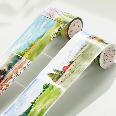 Washi tape Countryside Escapade - 66,5 mm - 3 - Washi Tape Shop - Tidformera