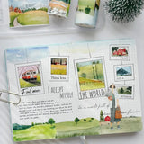 Washi tape Countryside Escapade - 66,5 mm - 4 - Washi Tape Shop - Tidformera