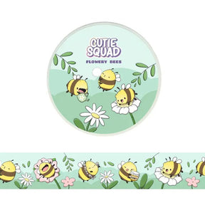Washi tape CutieSquad - Flowery Bees - 1 - CutieSquad - Tidformera