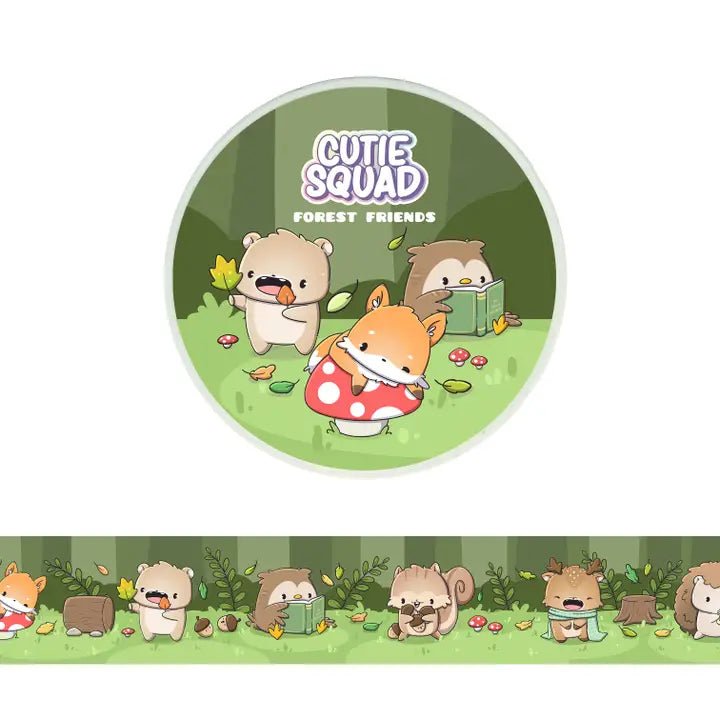Washi tape CutieSquad - Forest Friends - 1 - CutieSquad - Tidformera