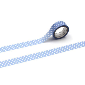 Washi Tape Dot - Lightblue purple - 1 - MT masking tape - Tidformera