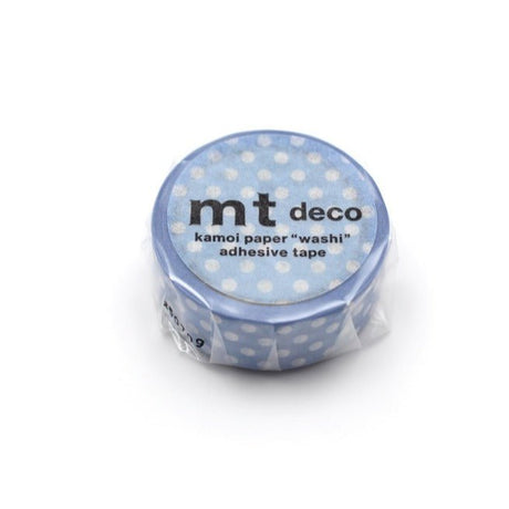 Washi Tape Dot - Lightblue purple - 2 - MT masking tape - Tidformera