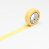 Washi Tape Enfärgade - Tamago från MT masking tape - Gul washi tape - Tidformera