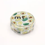 Washi Tape Ex 15 mm - Avocado - 2 - MT masking tape - Tidformera