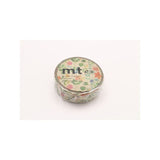 Washi Tape Ex 15 mm - Watercolor Flower - 2 - MT masking tape - Tidformera