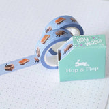 Washi tape Hop & Flop - Cat in Box - 3 - Hop & Flop - Tidformera