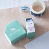 Washi tape Hop & Flop - Cats in Hats - 4 - Hop & Flop - Tidformera