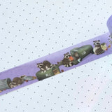 Washi tape Hop & Flop - Trashy Raccoon - 2 - Hop & Flop - Tidformera