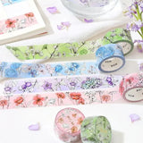 Washi tape Margin - Green - 4 - BGM - Tidformera