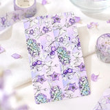 Washi tape Margin - Purple - 4 - BGM - Tidformera