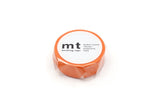 Washi Tape Matte - Orange - 2 - MT masking tape - Tidformera
