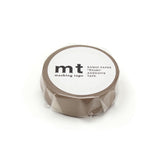 Washi Tape Matte - Smoky beige - 2 - MT masking tape - Tidformera