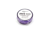Washi Tape Metallic - Purple - 2 - MT masking tape - Tidformera