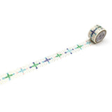 Washi Tape Minä Perhonen - Blooming day från MT masking tape. Utrullad dekorationstejp med grafiskt mönster - Tidformera 