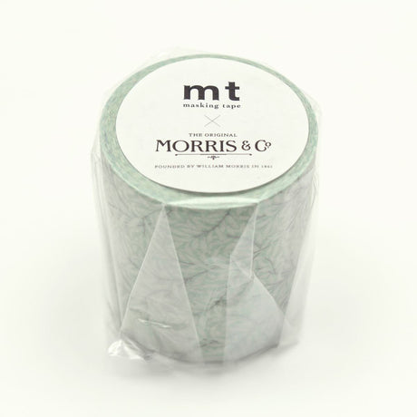 Washi Tape Morris & Co Pure Willow Bough Eggshell/Chalk 50 mm - 3 - MT masking tape - Tidformera