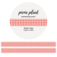 Washi tape - Penpaling Paula 15 mm - Picnic Plaid - 1 - Penpaling Paula - Tidformera
