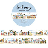 Washi tape - Penpaling Paula 25 mm - Beach Vacay - 1 - Penpaling Paula - Tidformera