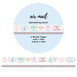 Washi tape - Penpaling Paula - Air Mail 2 - pack - 1 - Penpaling Paula - Tidformera