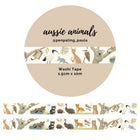 Washi tape - Penpaling Paula - Aussie Animals 15 mm - 1 - Penpaling Paula - Tidformera