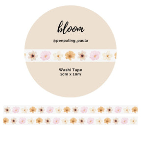 Washi tape - Penpaling Paula - Bloom 10 mm - 1 - Penpaling Paula - Tidformera
