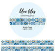 Washi tape - Penpaling Paula - Blue Tiles 15 mm - 1 - Penpaling Paula - Tidformera