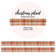 Washi tape - Penpaling Paula - Christmas Plaid 15 mm - 1 - Penpaling Paula - Tidformera