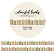 Washi tape - Penpaling Paula - Colourful Books 15 mm - 1 - Penpaling Paula - Tidformera