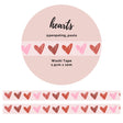 Washi tape - Penpaling Paula - Hearts 15 mm - 1 - Penpaling Paula - Tidformera