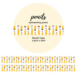 Washi tape - Penpaling Paula - Pencils 15 mm - 1 - Penpaling Paula - Tidformera