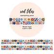 Washi tape - Penpaling Paula - Red Tiles 15 mm - 1 - Penpaling Paula - Tidformera