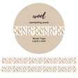 Washi tape - Penpaling Paula - Wool - 1 - Penpaling Paula - Tidformera