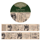 Washi tape Plan & Plot - Ephemera 50 mm - 1 - Plan & Plot Studio - Tidformera