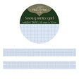 Washi tape Plan & Plot - Snowy winter grid 15 mm - 1 - Plan & Plot Studio - Tidformera