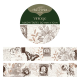 Washi tape Plan & Plot - Vintage 30 mm - 1 - Plan & Plot Studio - Tidformera