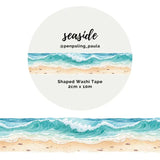 Washi tape - Shaped 20 mm - Seaside - 1 - Penpaling Paula - Tidformera