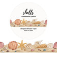 Washi tape - Shaped 20 mm - Shells - 1 - Penpaling Paula - Tidformera