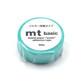 Washi Tape Silky - Green - 2 - MT masking tape - Tidformera
