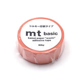 Washi Tape Silky - Orange - 2 - MT masking tape - Tidformera