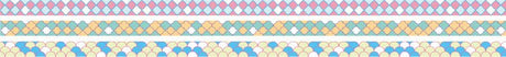 Washi Tape Slim 6 mm 3 - pack - Deco tile - 3 - MT masking tape - Tidformera