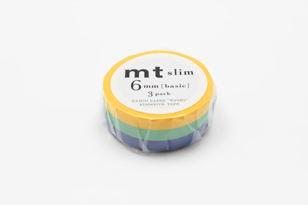 Washi Tape Slim 6 mm 3 - pack - Set G - 2 - MT masking tape - Tidformera